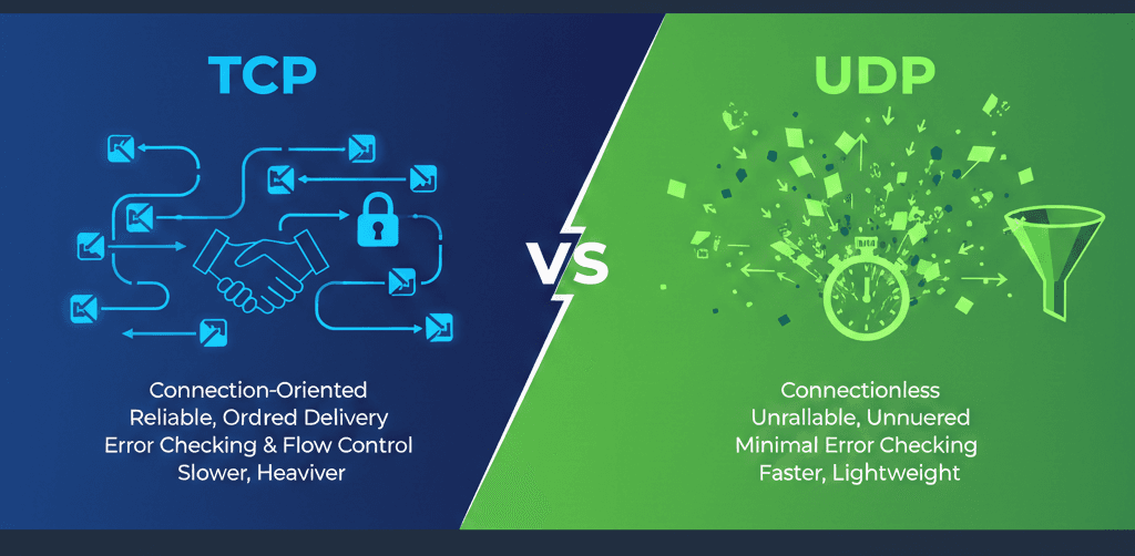 TCP vs UDP: When to Use What, and How TCP Relates to HTTP