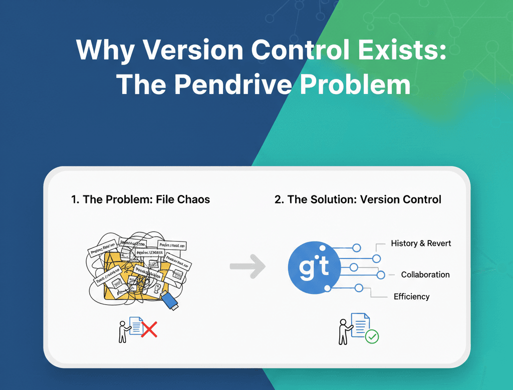 Why Version Control Exists: The Pendrive Problem